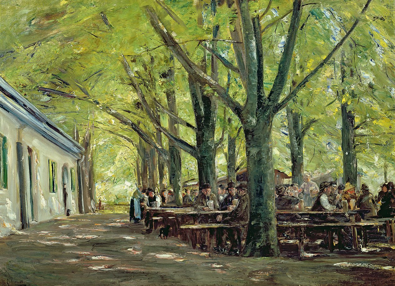 A Country Brasserie, Brannenburg, Bajorország, 1894 alkotó: Max Liebermann