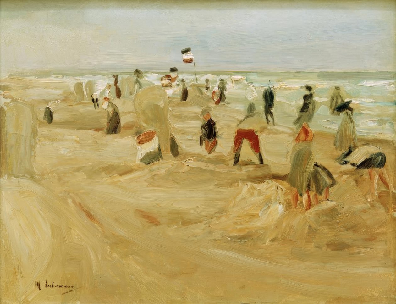 Am Strand von Noordwijk alkotó: Max Liebermann
