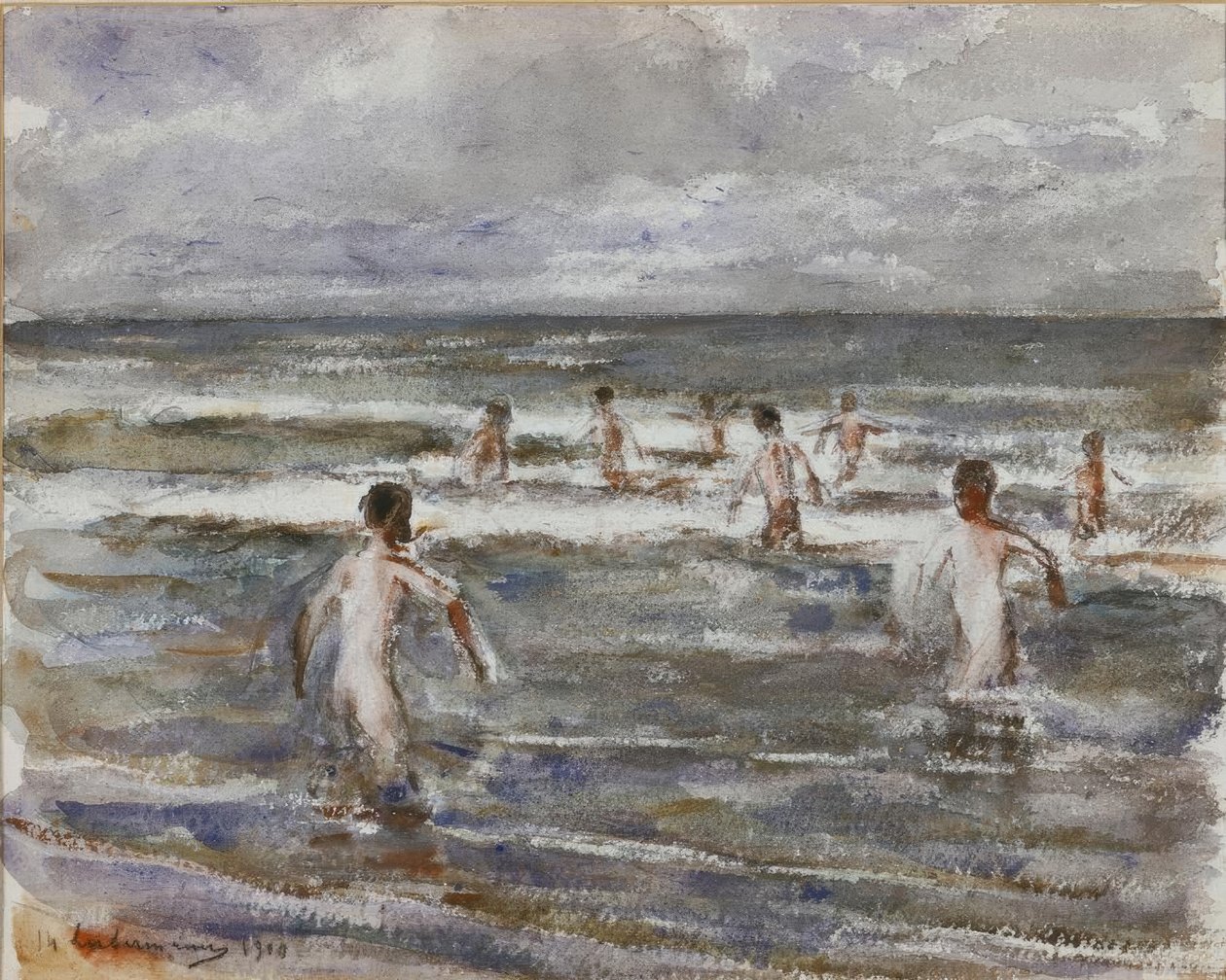 Fürdőfiú alkotó: Max Liebermann