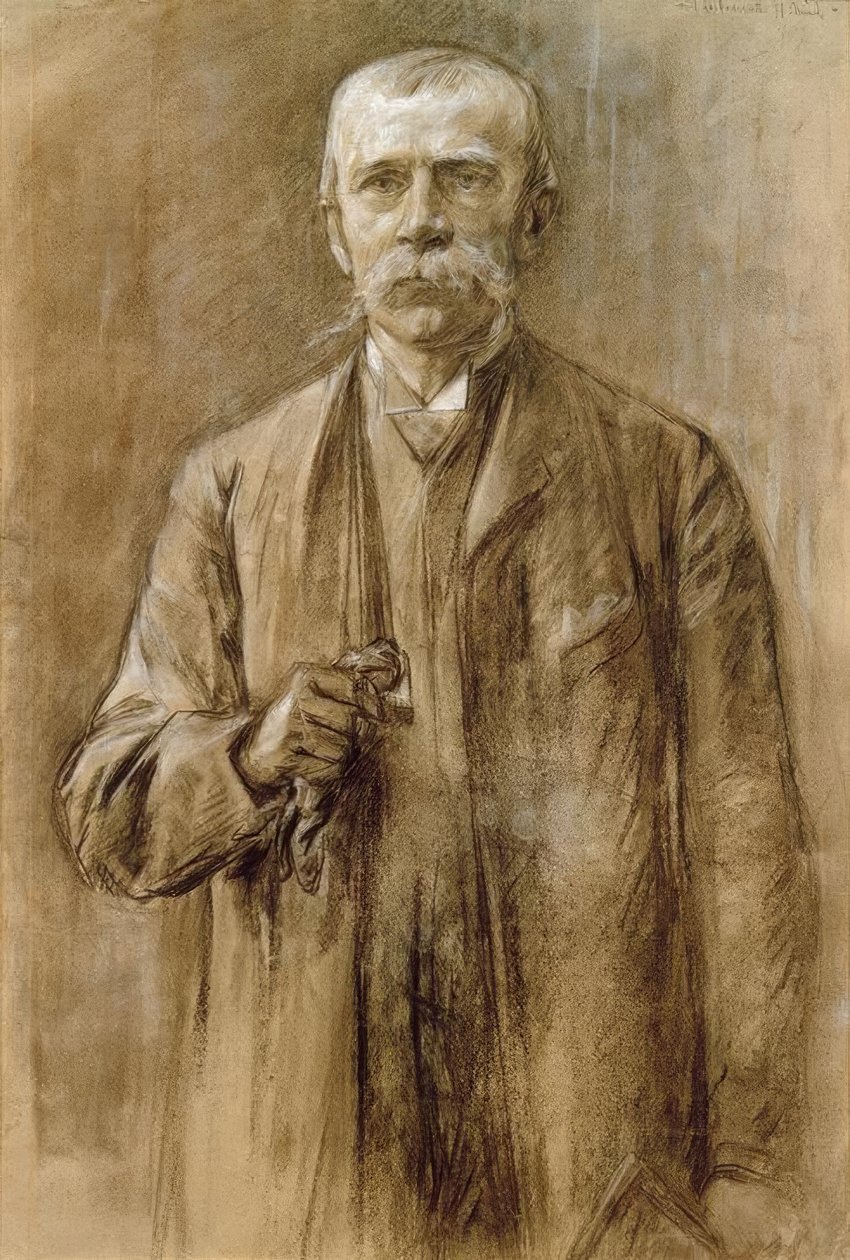 Fritz von Uhde / Max Liebermann rajza alkotó: Max Liebermann
