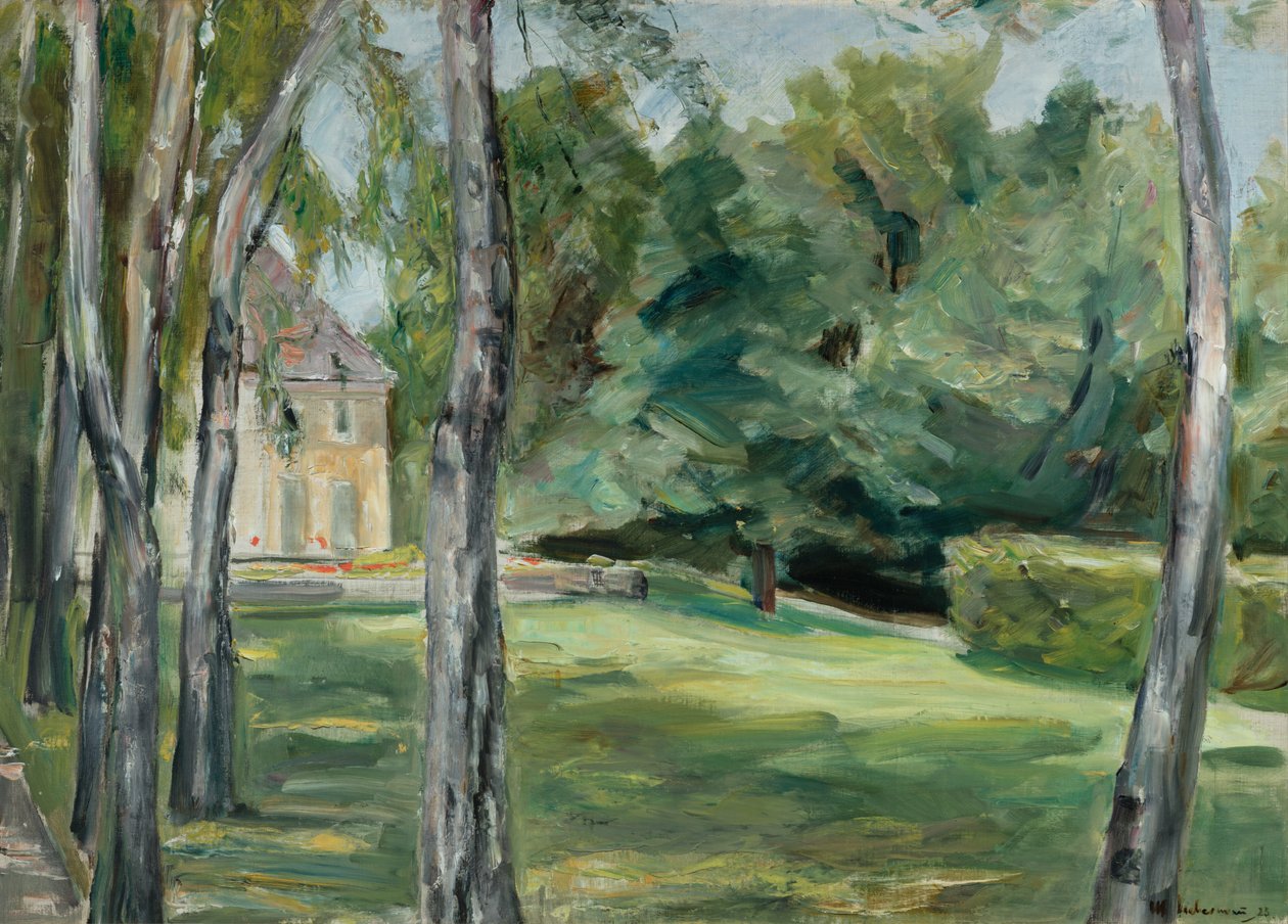 Ház a kertben, 1923 alkotó: Max Liebermann