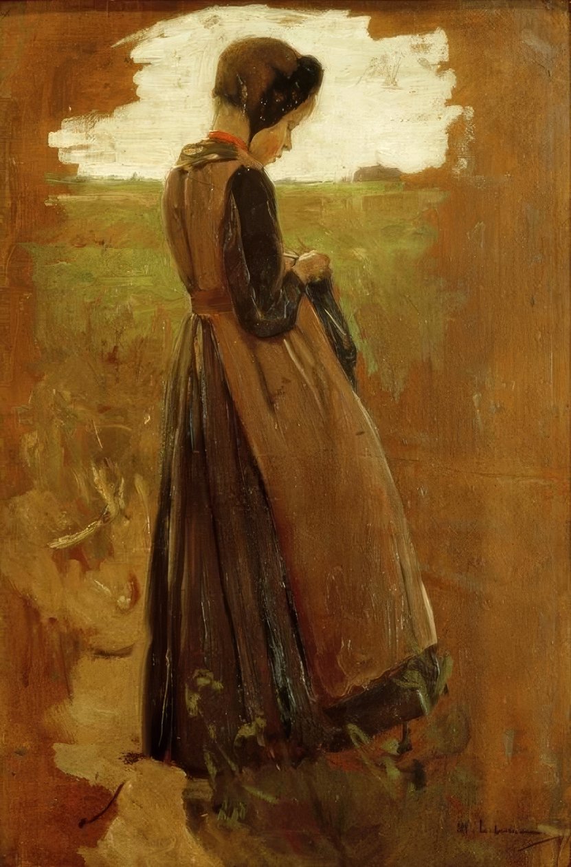 Lányok Larenből alkotó: Max Liebermann