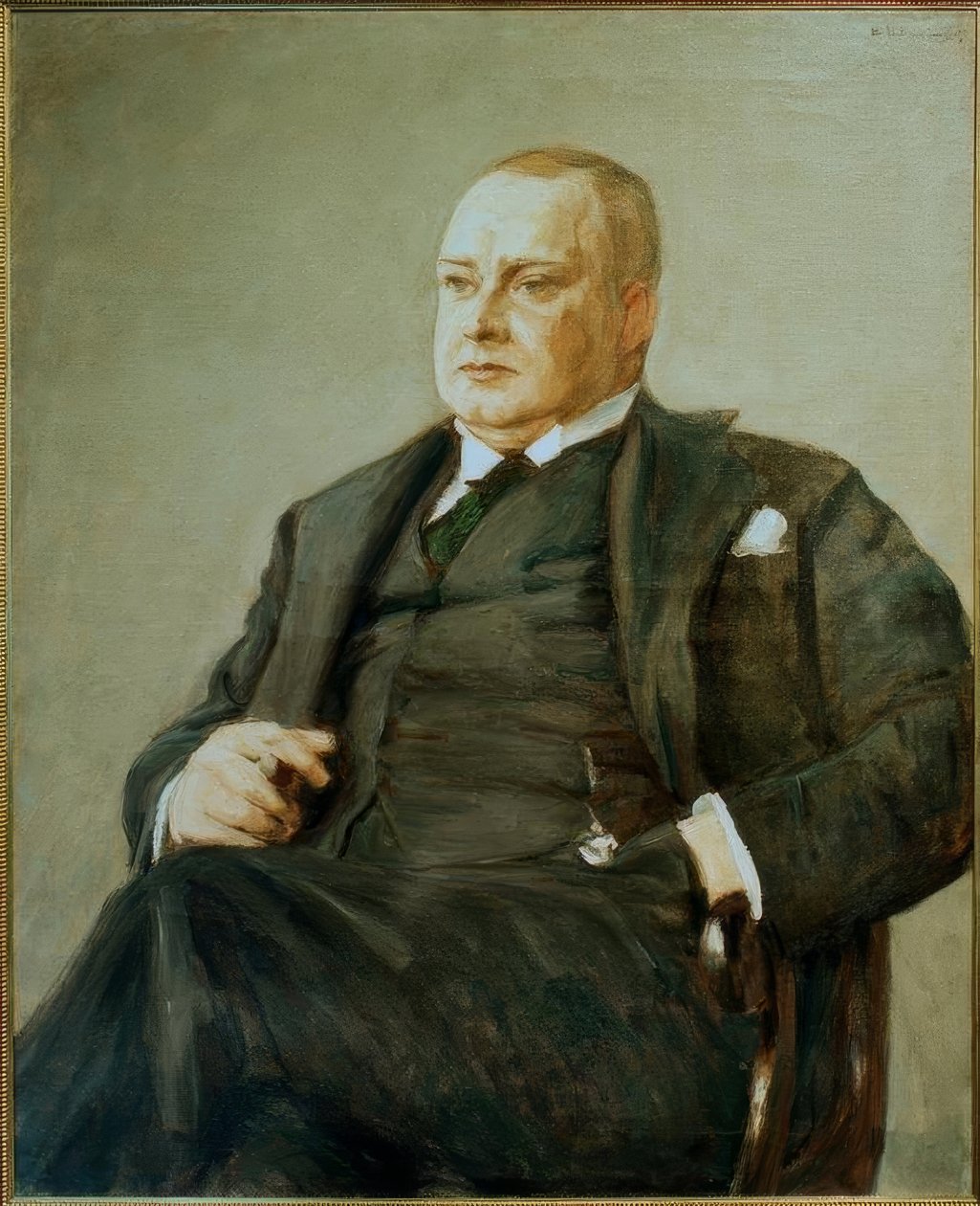 Portré Otto Wolff alkotó: Max Liebermann