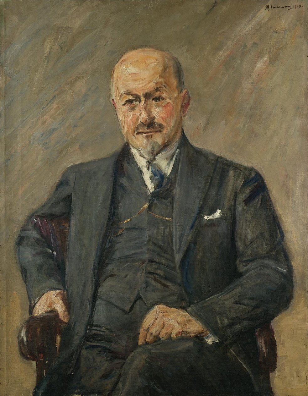 Alfred Guttmann portréja alkotó: Max Liebermann