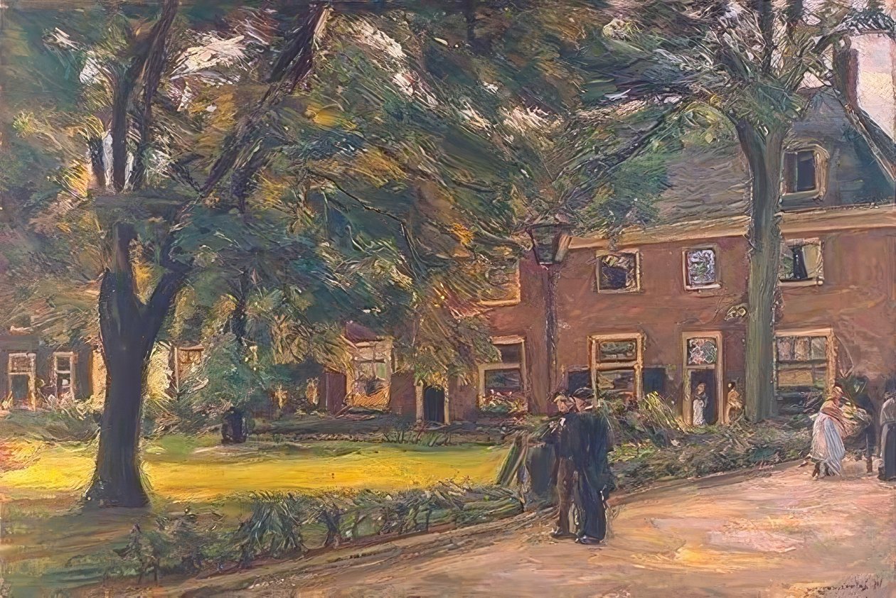 Proveniershuis Haarlemben alkotó: Max Liebermann