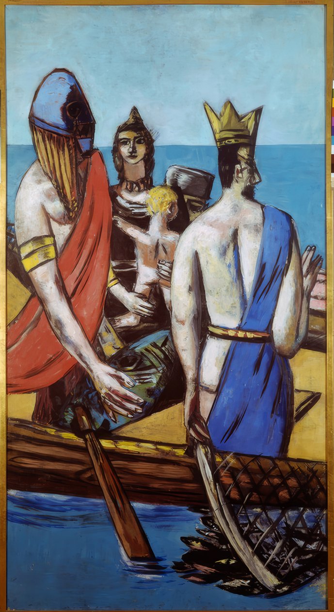 Indulás alkotó: Max Beckmann