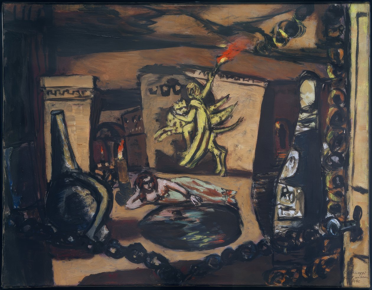 Apollo alkotó: Max Beckmann