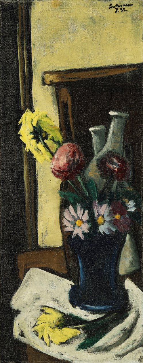 Őszi virágok alkotó: Max Beckmann