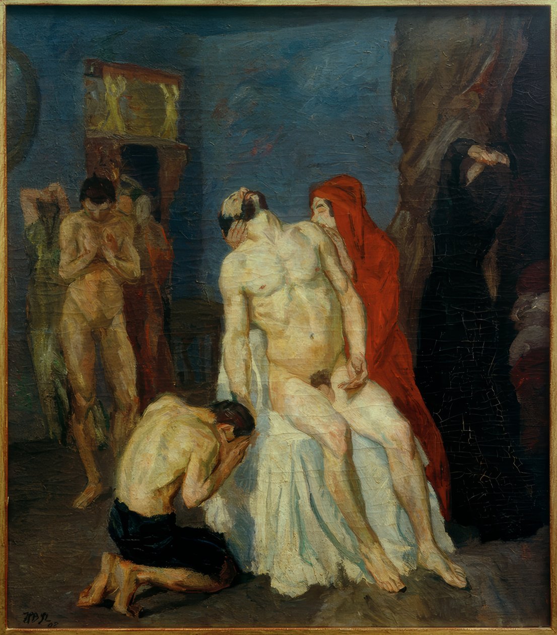 Siránkozás alkotó: Max Beckmann