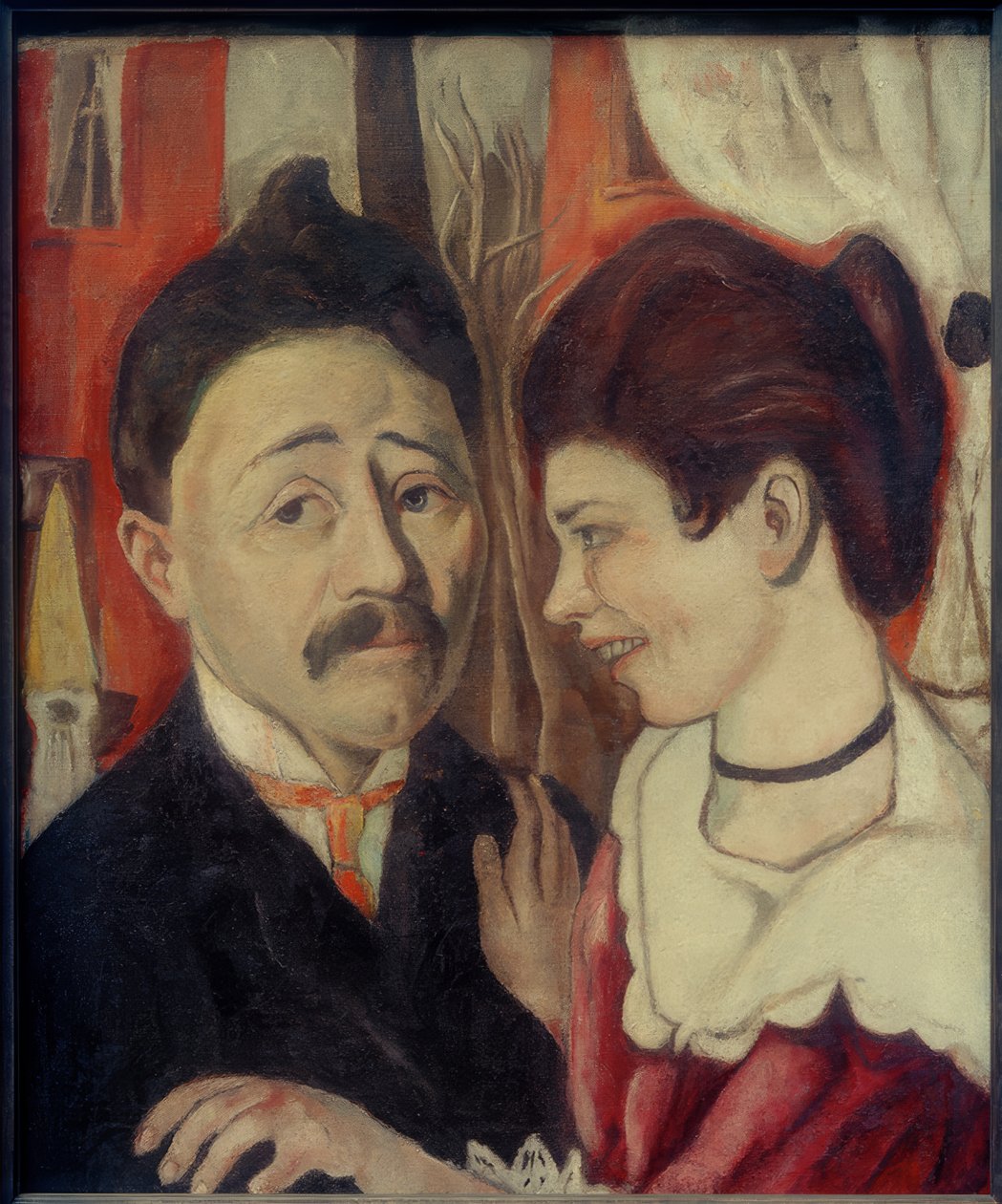 A Carl házaspár portréja alkotó: Max Beckmann
