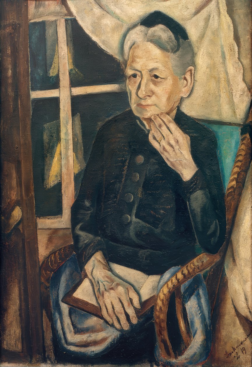 Mrs. Tube portréja alkotó: Max Beckmann