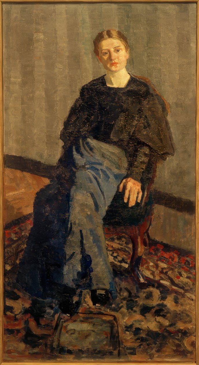 Bildnis Minna Tube alkotó: Max Beckmann