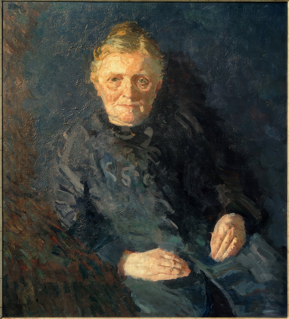 Az anya portréja alkotó: Max Beckmann