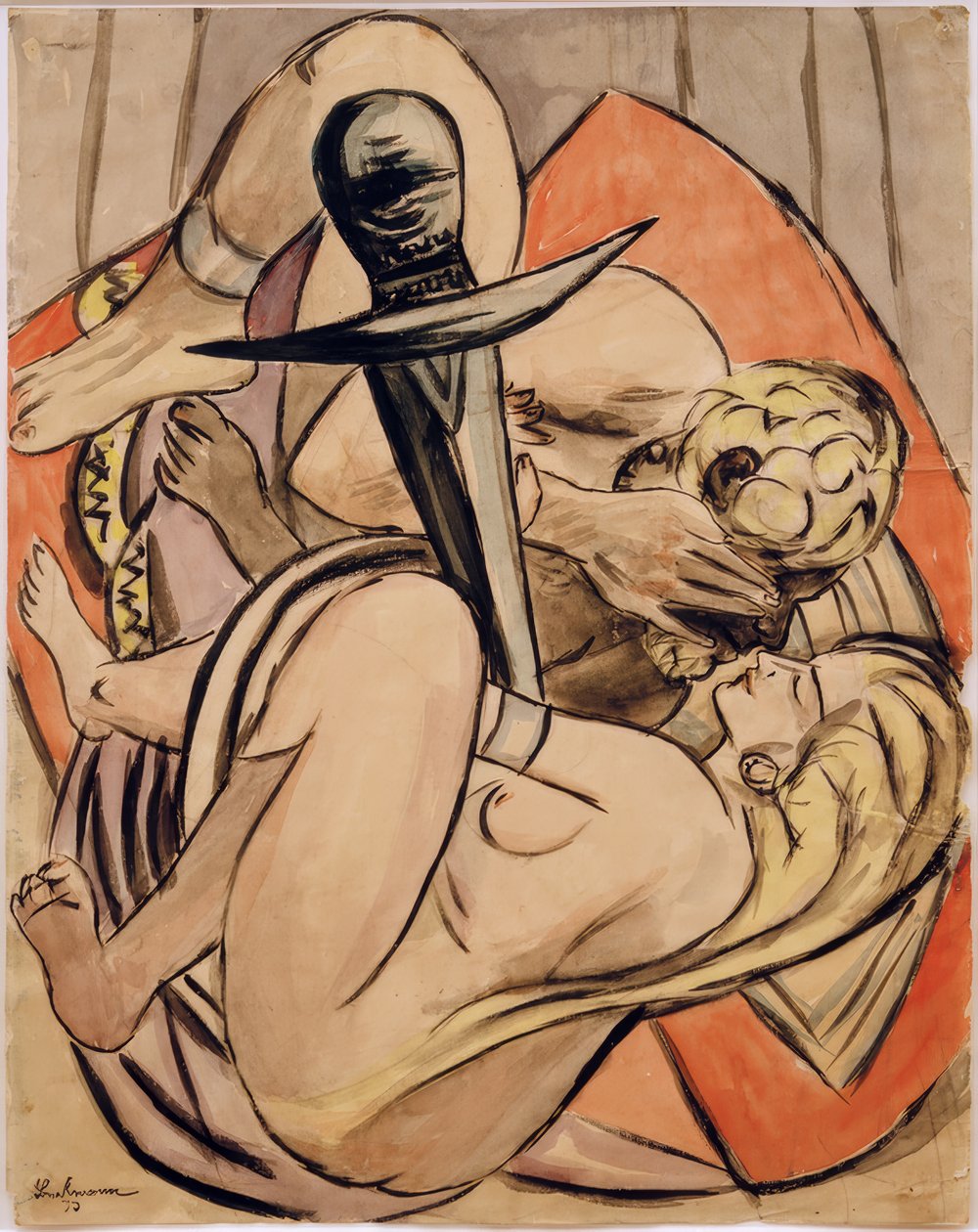 fivér és nővér alkotó: Max Beckmann