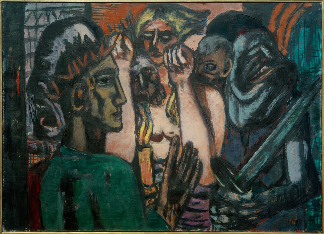 Krisztus Limbóban alkotó: Max Beckmann
