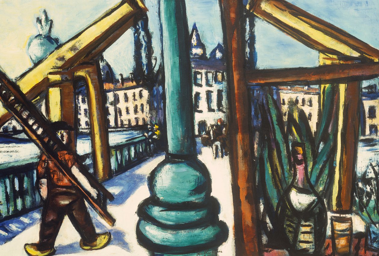 Építkezés alkotó: Max Beckmann