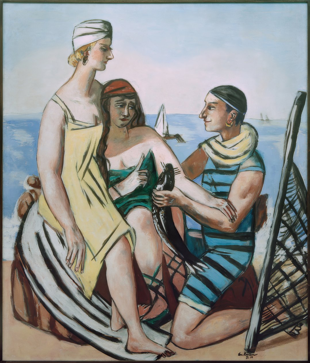 A kis hal (A kis harcsa) alkotó: Max Beckmann