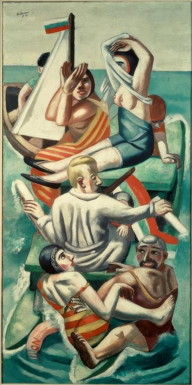 A hajó alkotó: Max Beckmann