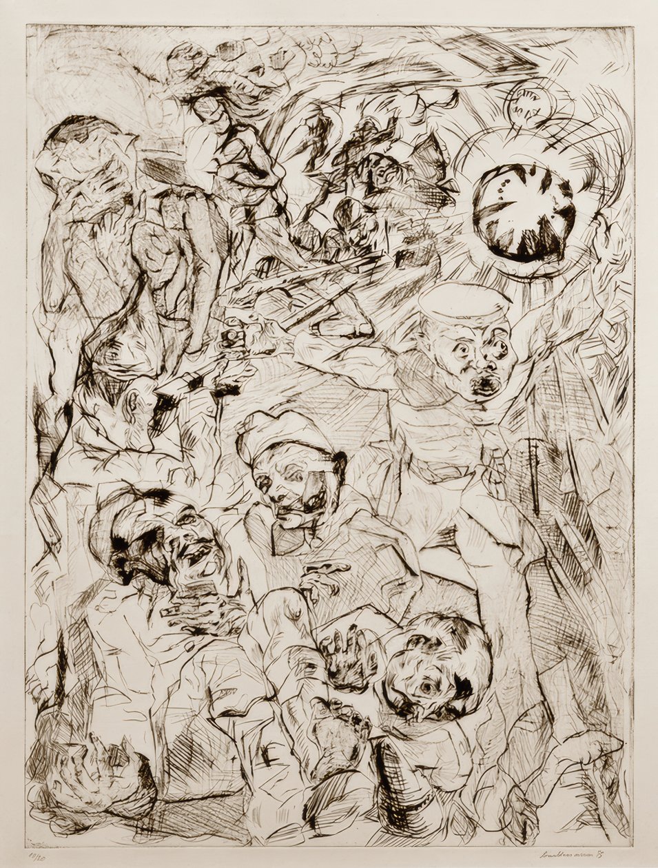 A gránát alkotó: Max Beckmann