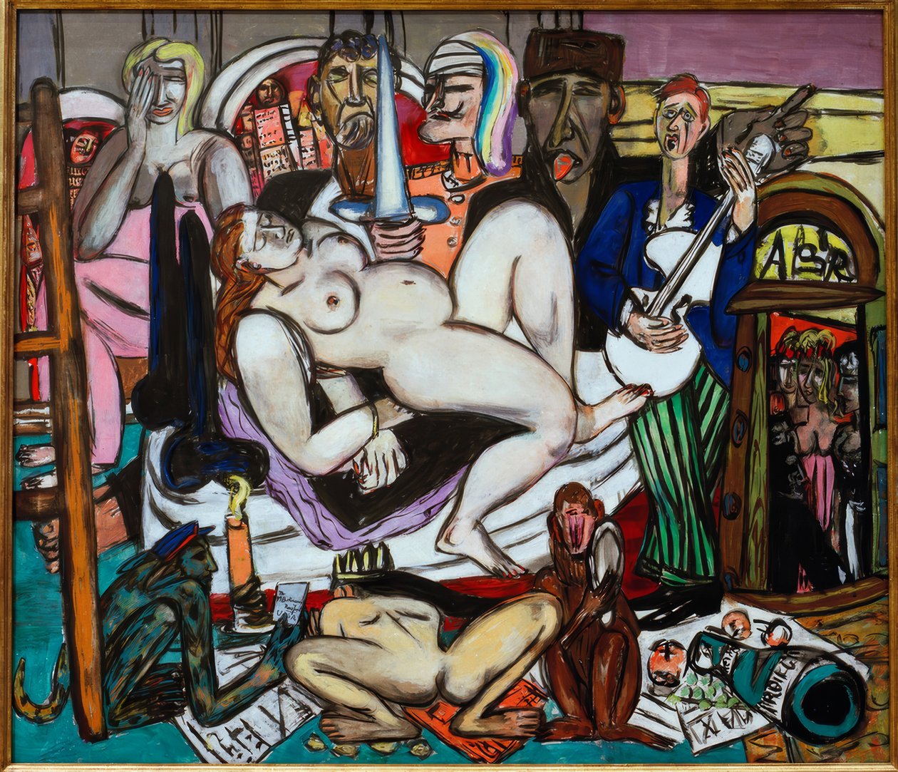 A város alkotó: Max Beckmann