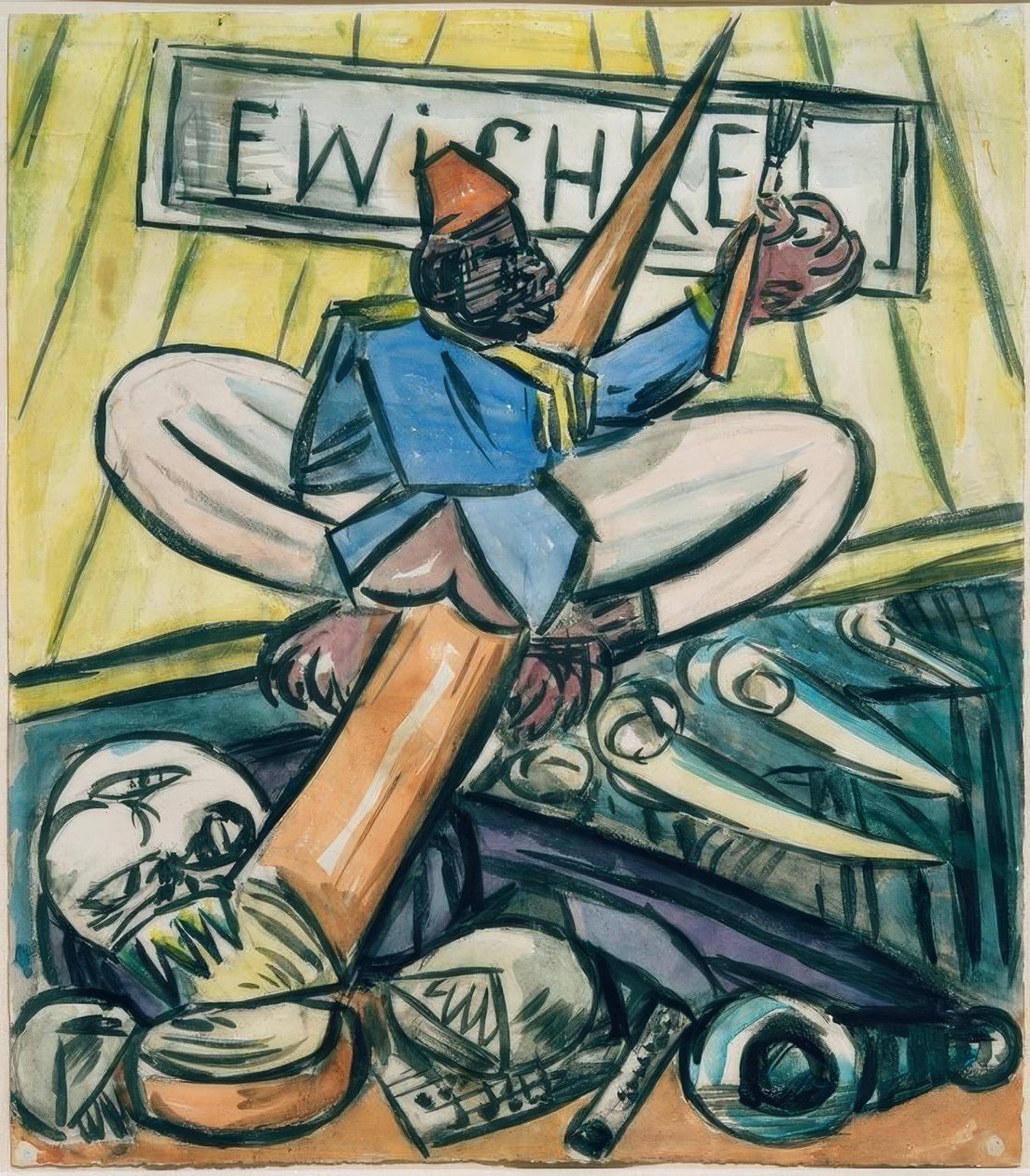 Rugalmasság alkotó: Max Beckmann