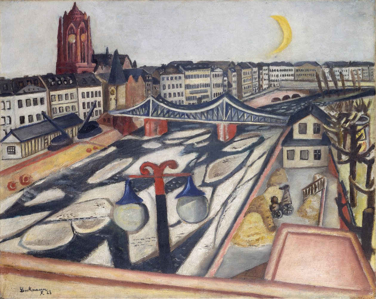 Jég a folyón alkotó: Max Beckmann