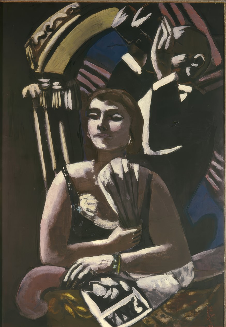 A dobozban alkotó: Max Beckmann
