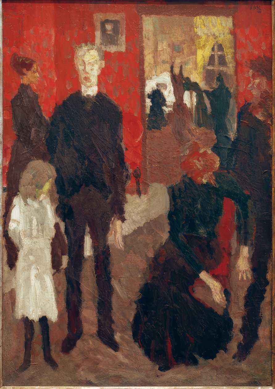 Kis haláljelenet alkotó: Max Beckmann