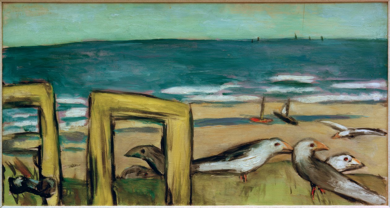 Sirályok, napos alkotó: Max Beckmann