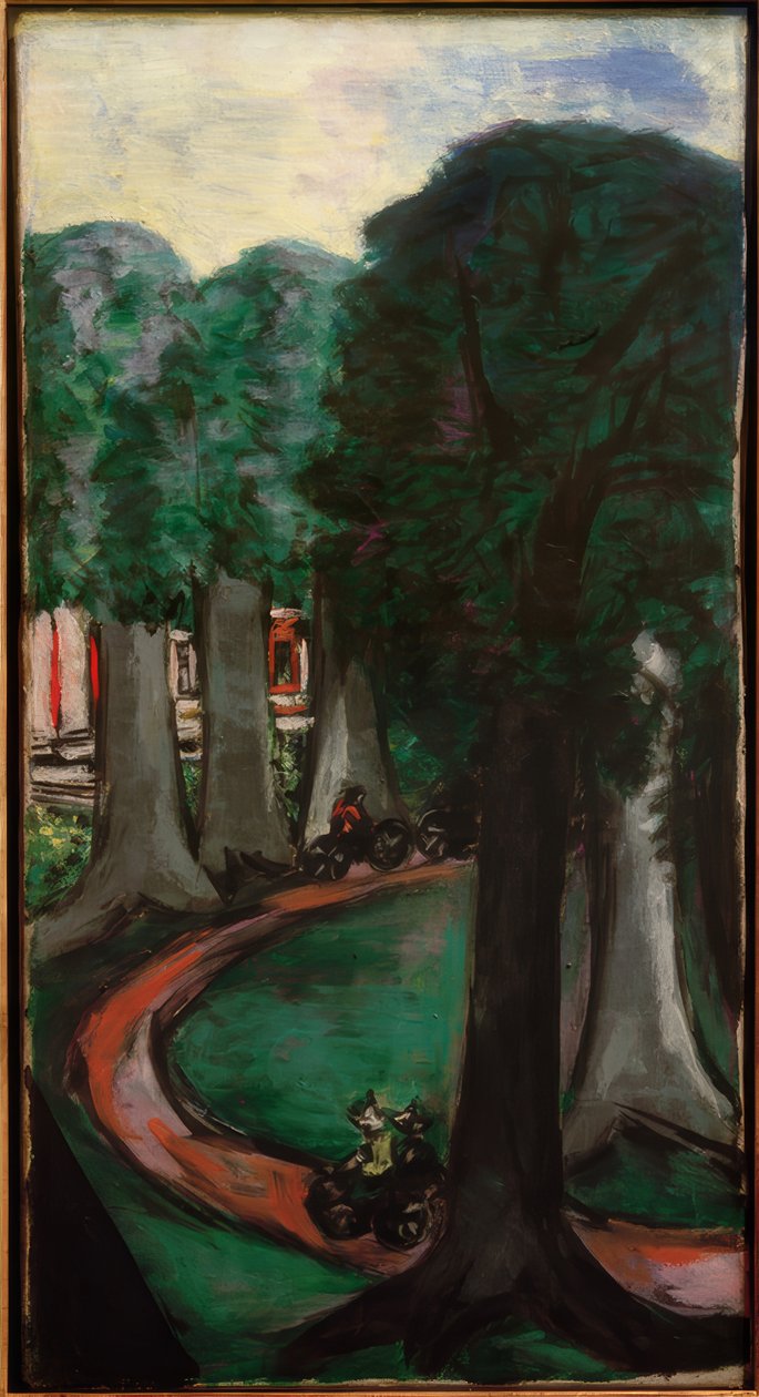 Parkweg alkotó: Max Beckmann