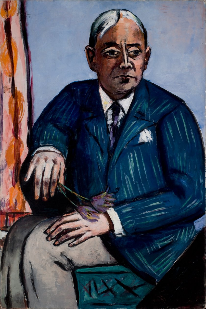 Ludwig Berger portréja alkotó: Max Beckmann