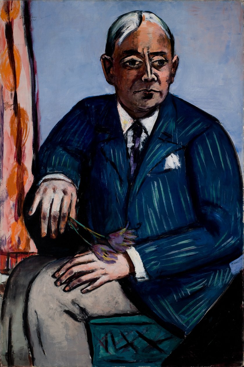 Ludwig Berger portréja alkotó: Max Beckmann