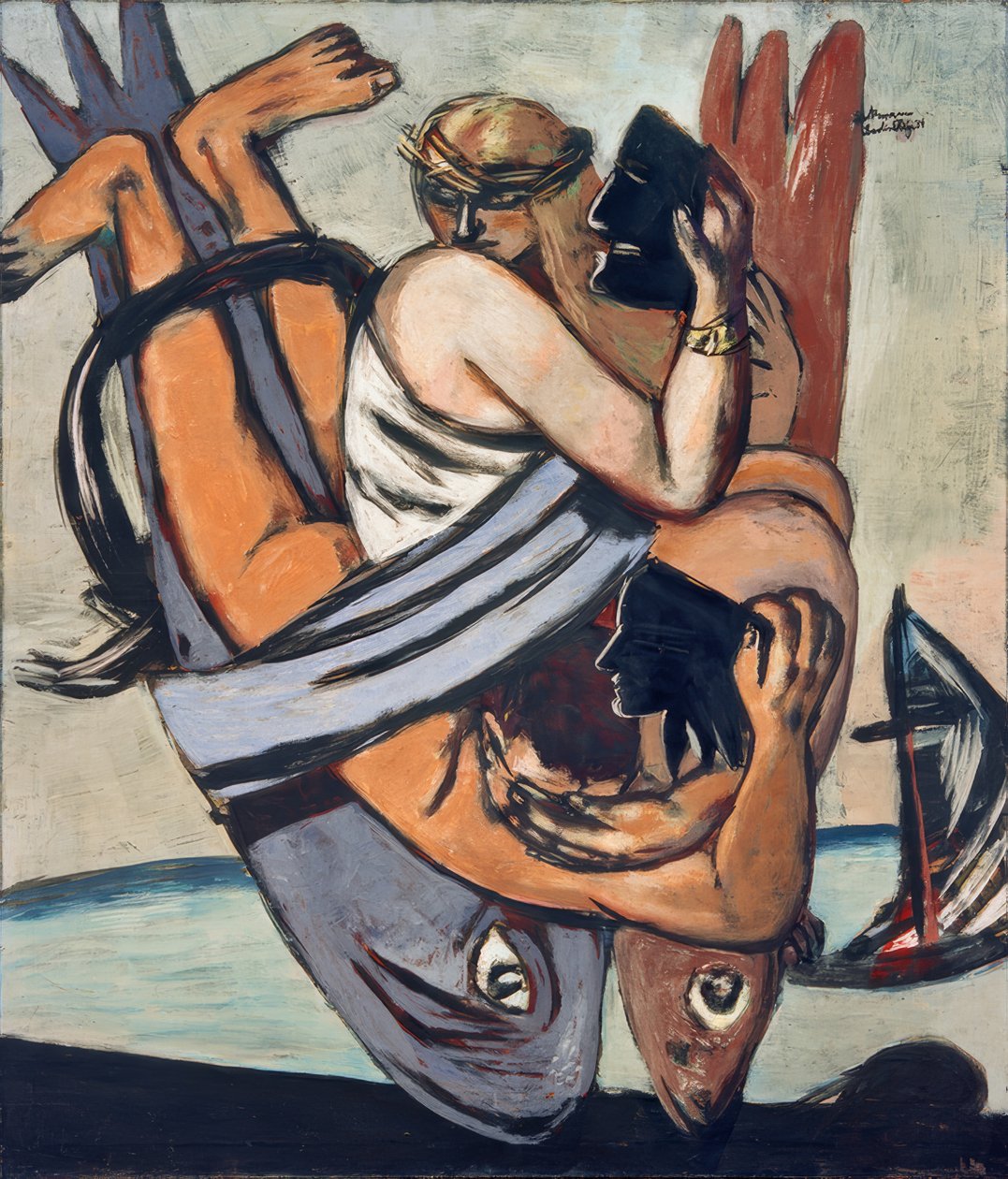 Utazás a halakon alkotó: Max Beckmann