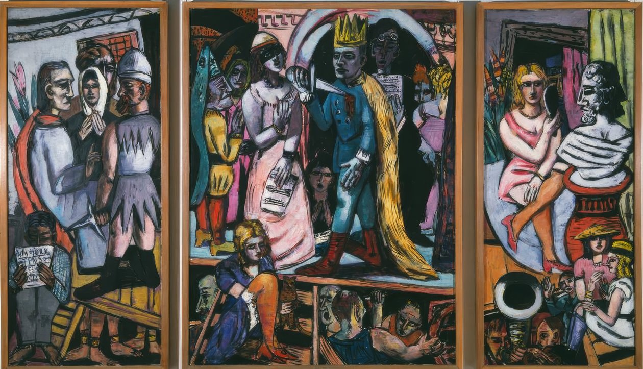 színész alkotó: Max Beckmann