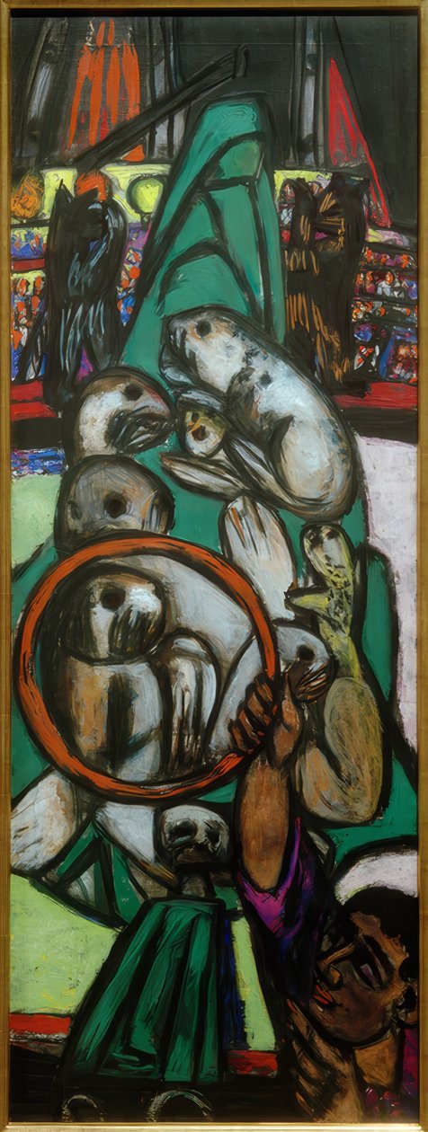 Oroszlánfókák alkotó: Max Beckmann