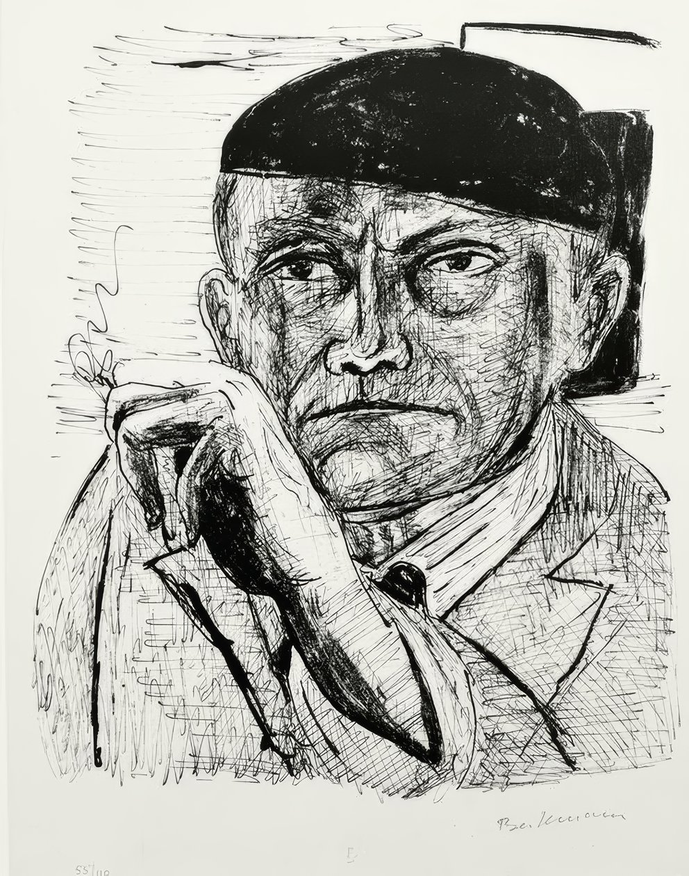 Önarckép alkotó: Max Beckmann