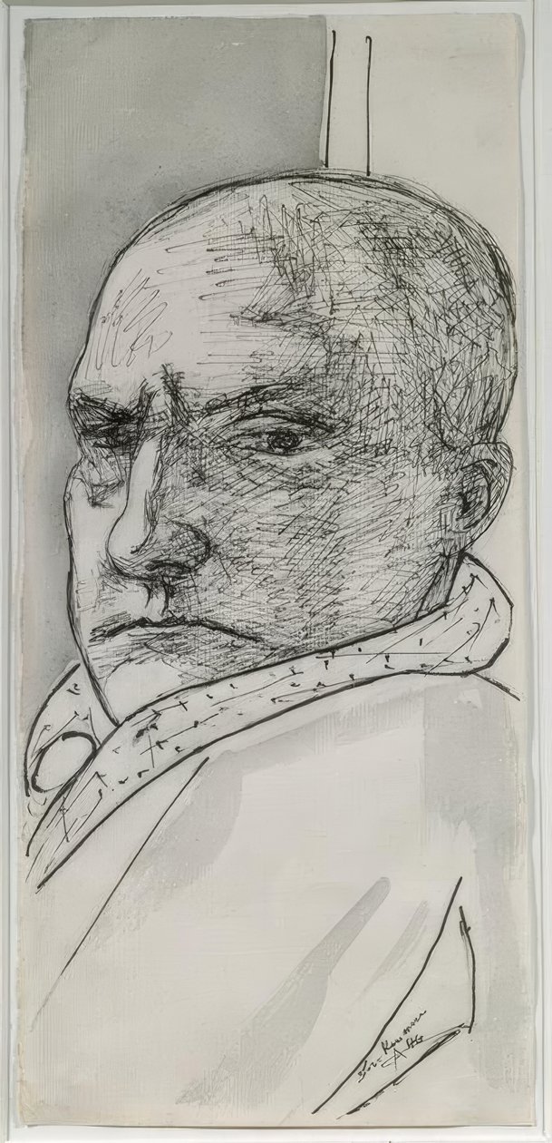 Önarckép alkotó: Max Beckmann