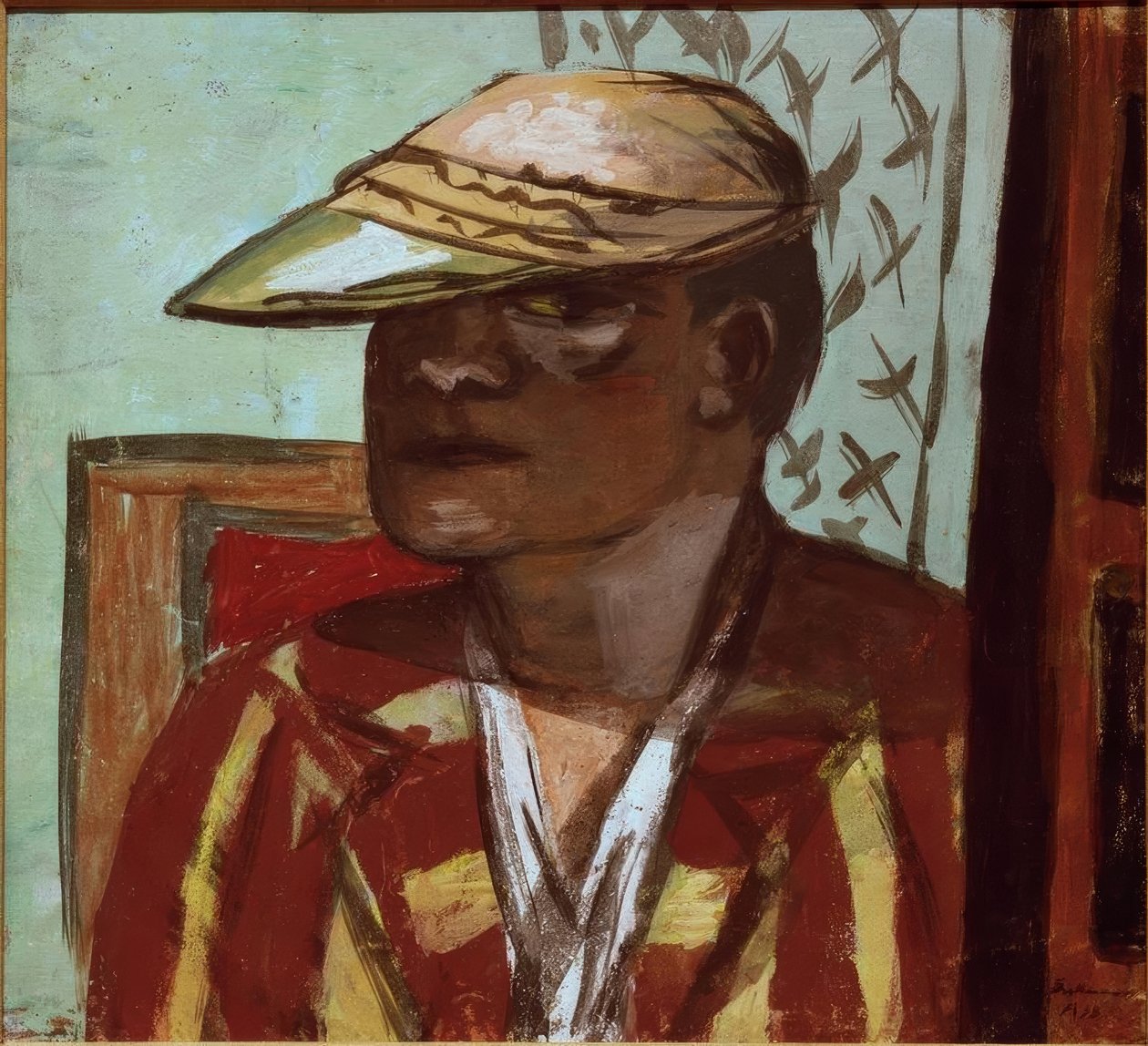 Önarckép alkotó: Max Beckmann