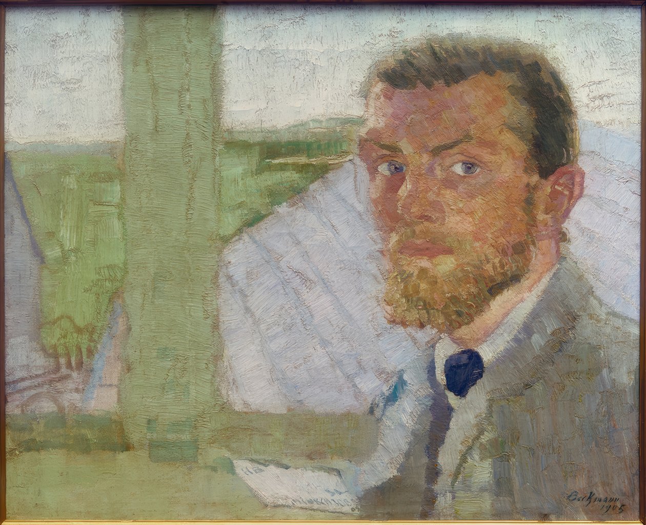 Önarckép alkotó: Max Beckmann