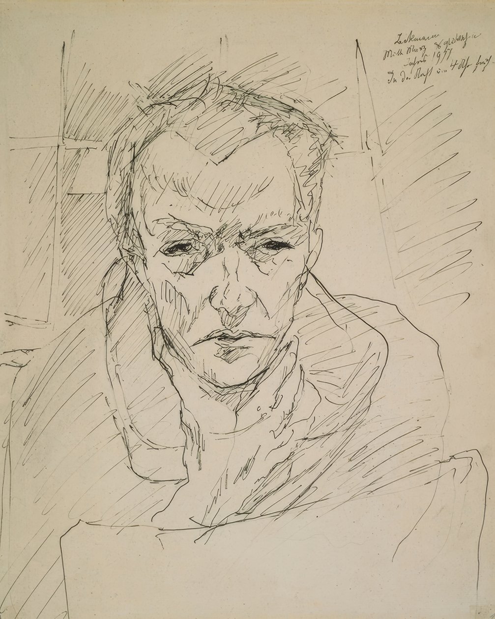 Önarckép alkotó: Max Beckmann