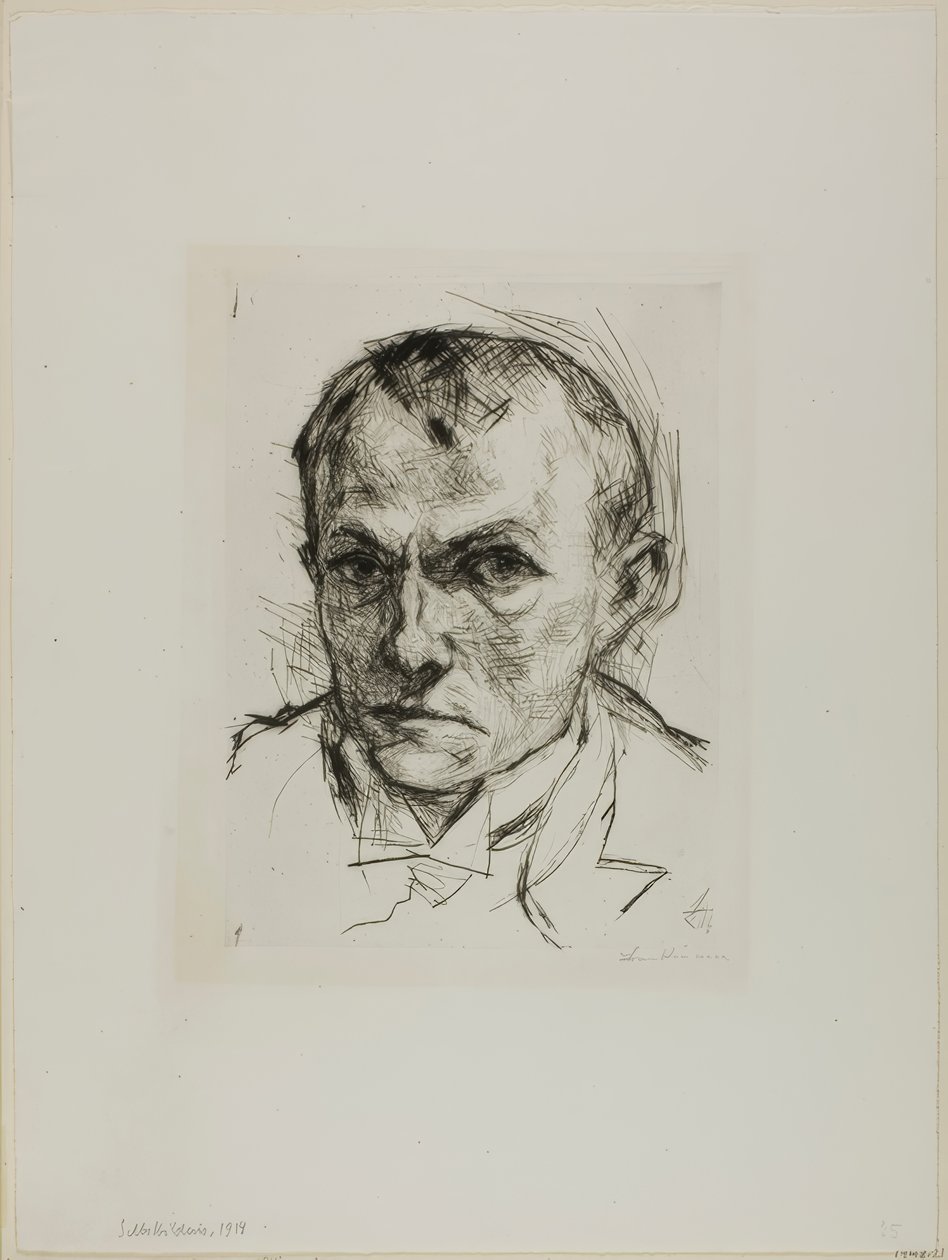 Önarckép alkotó: Max Beckmann