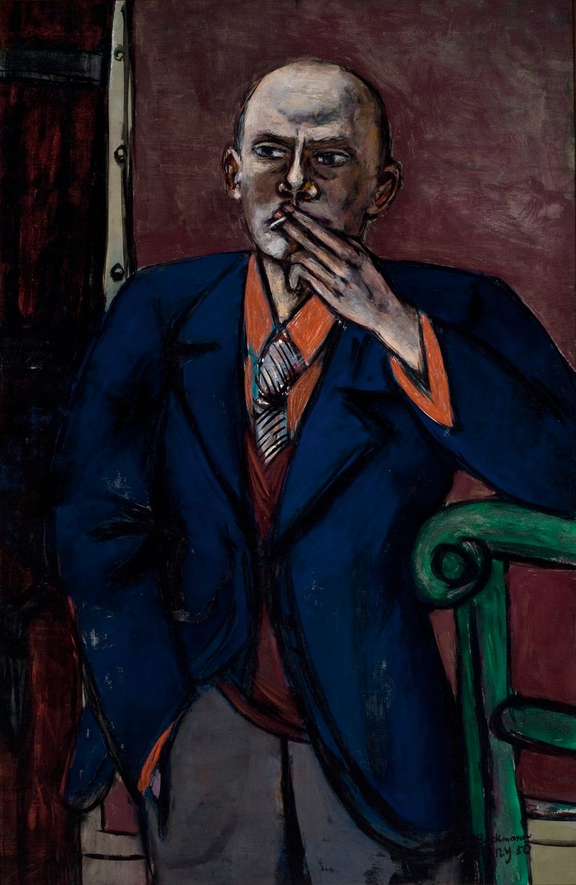 Önarckép 1950 alkotó: Max Beckmann