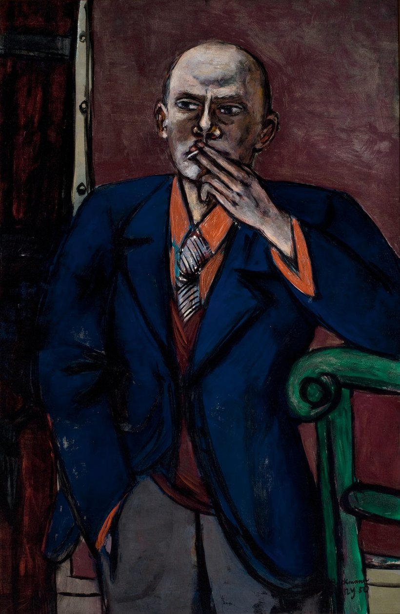 Önarckép alkotó: Max Beckmann