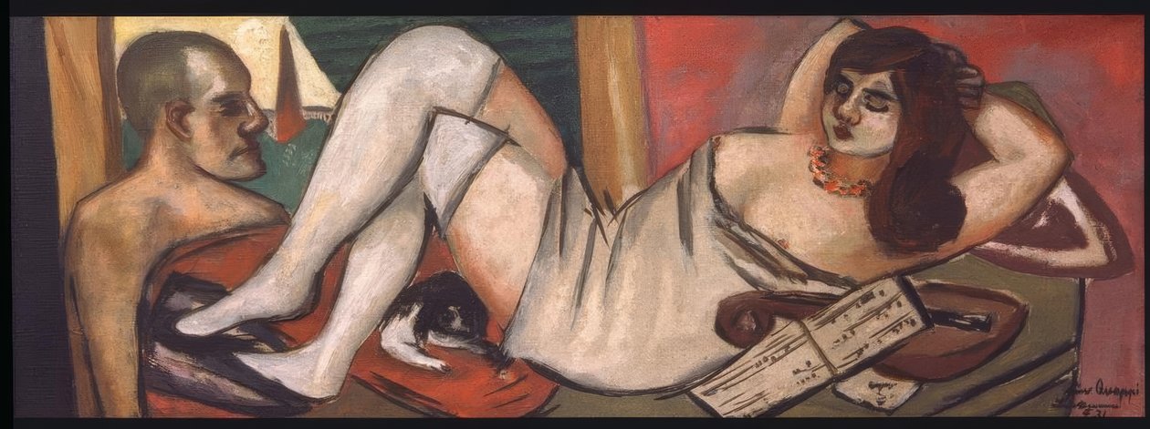 Szieszta alkotó: Max Beckmann