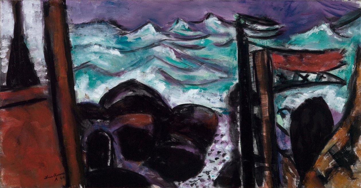 Kis viharos tenger alkotó: Max Beckmann