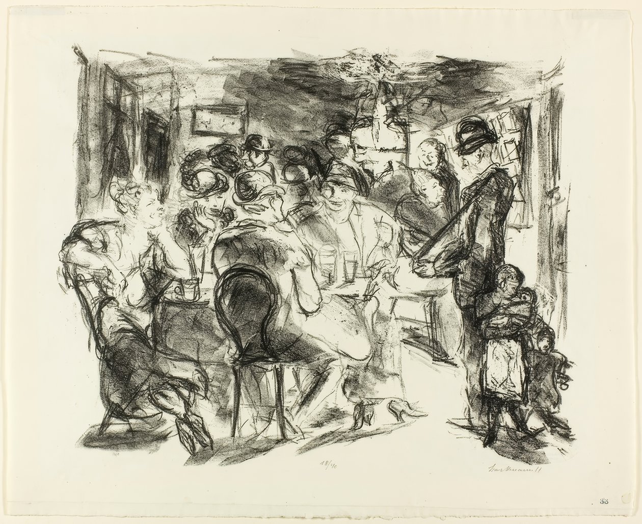 Kocsma alkotó: Max Beckmann