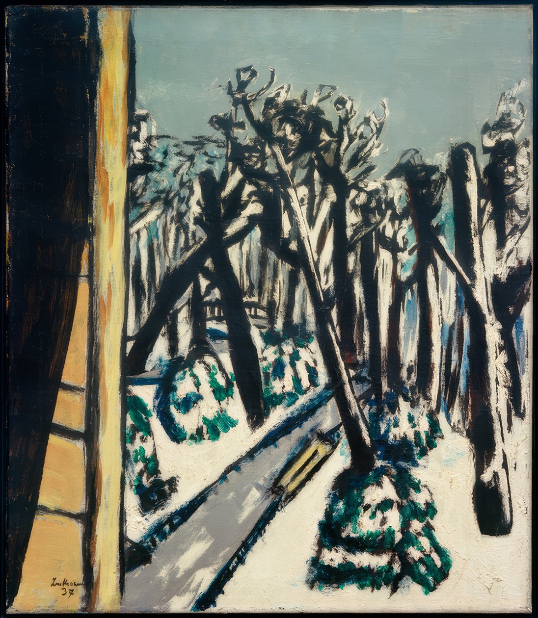 Állatkert télen alkotó: Max Beckmann