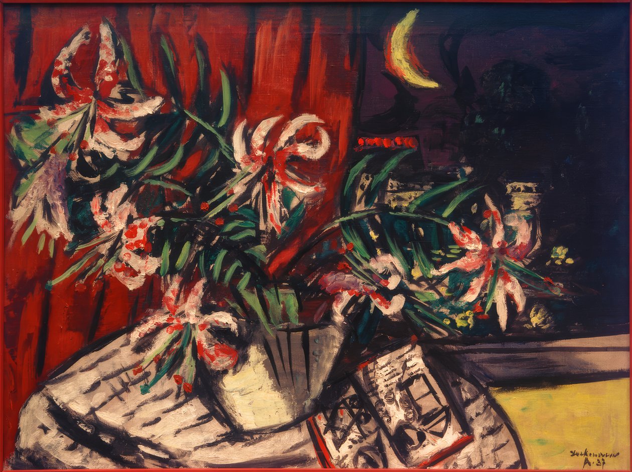 török ​​liliom alkotó: Max Beckmann