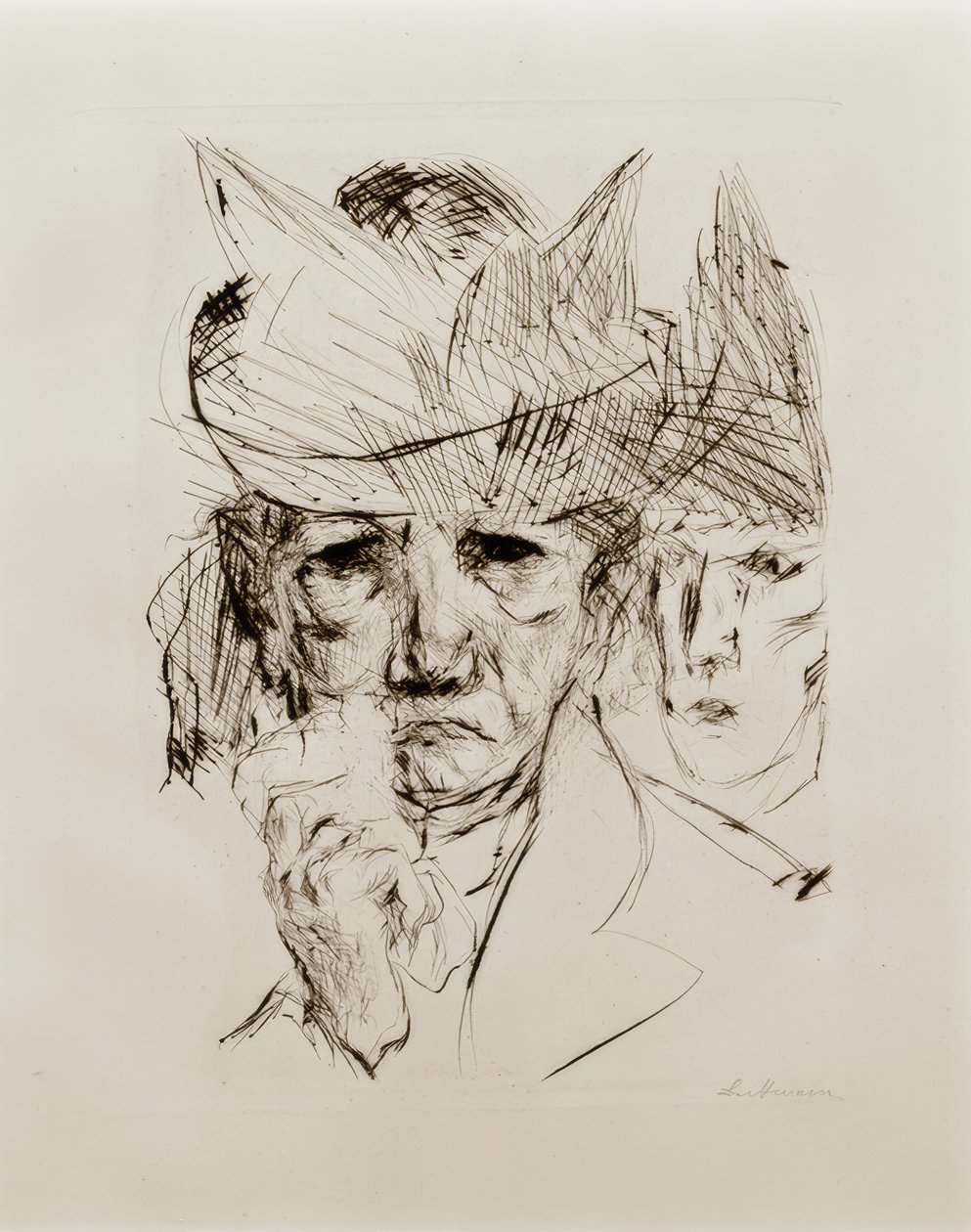 Síró nő alkotó: Max Beckmann