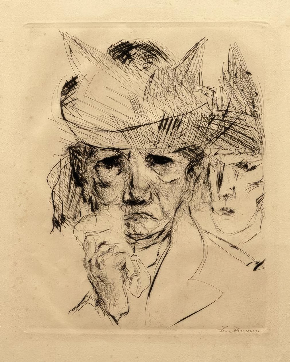 Síró nő alkotó: Max Beckmann